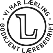 Logo av godkjent lærebedrift