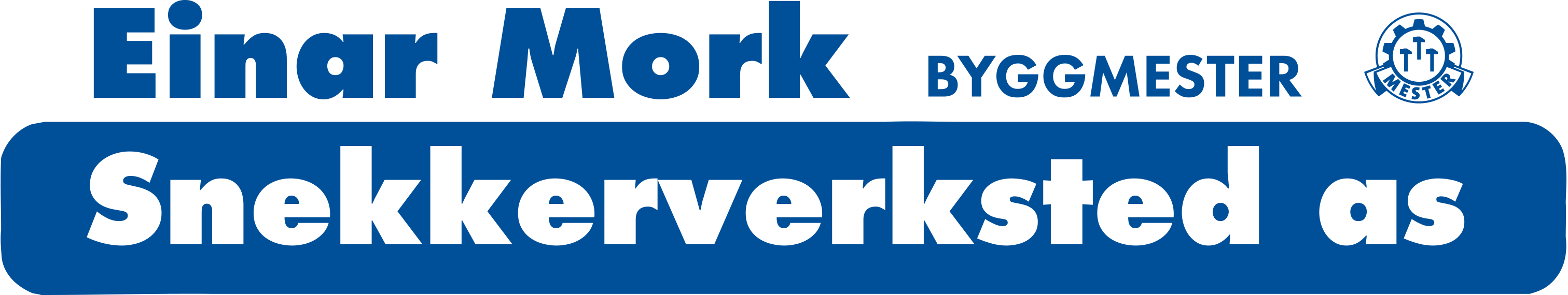 Logo av Einar Mork Snekkerverksted AS